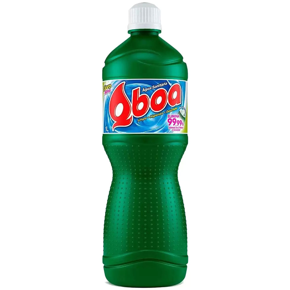 Agua Sanitária – 1 litro – Qboa