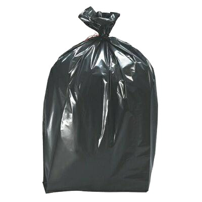 Saco Plástico p/ Lixo – Pesado – Preto – 50 litros – Nobre