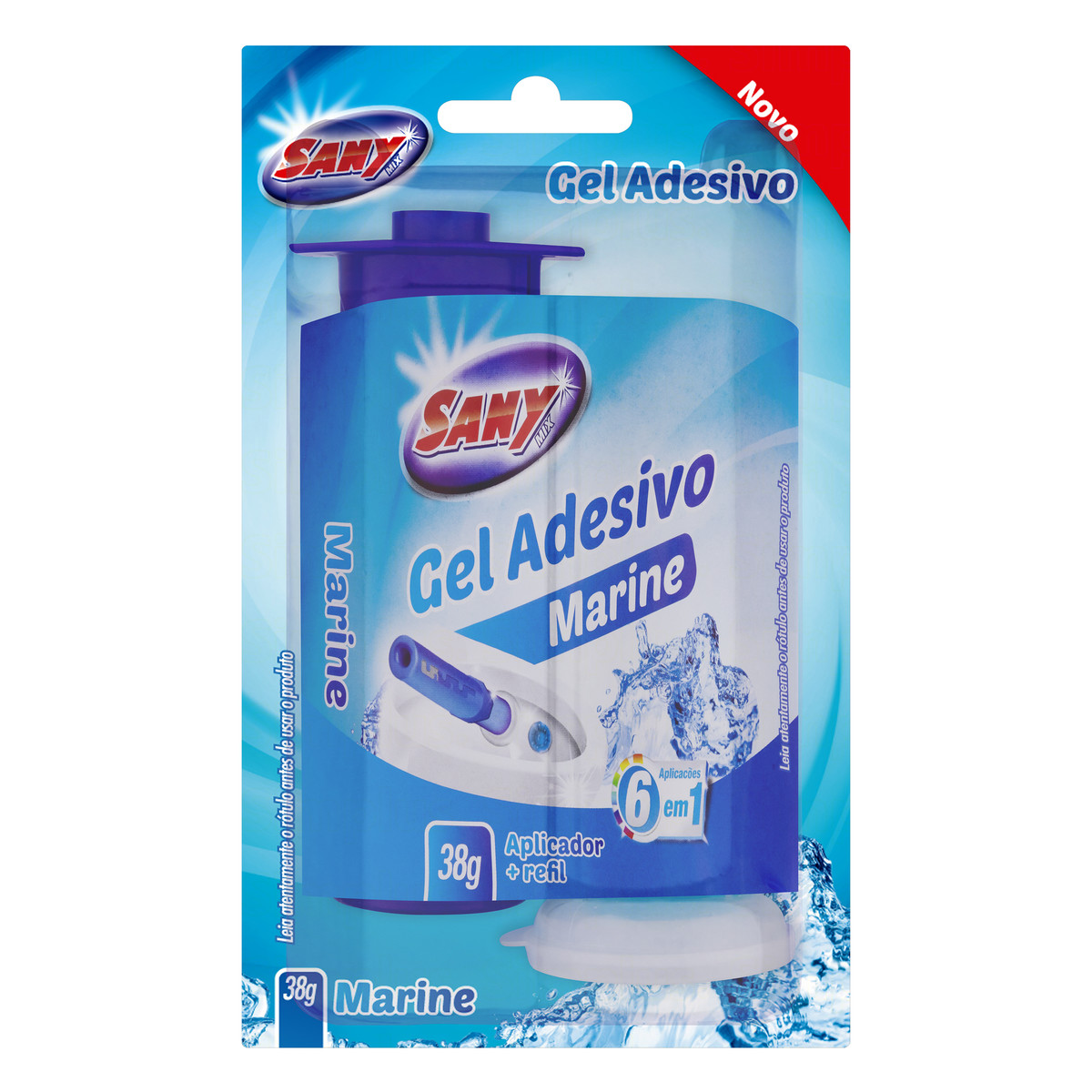 Gel Adesivo Sanitário – c/ Refil – Marine – Sany
