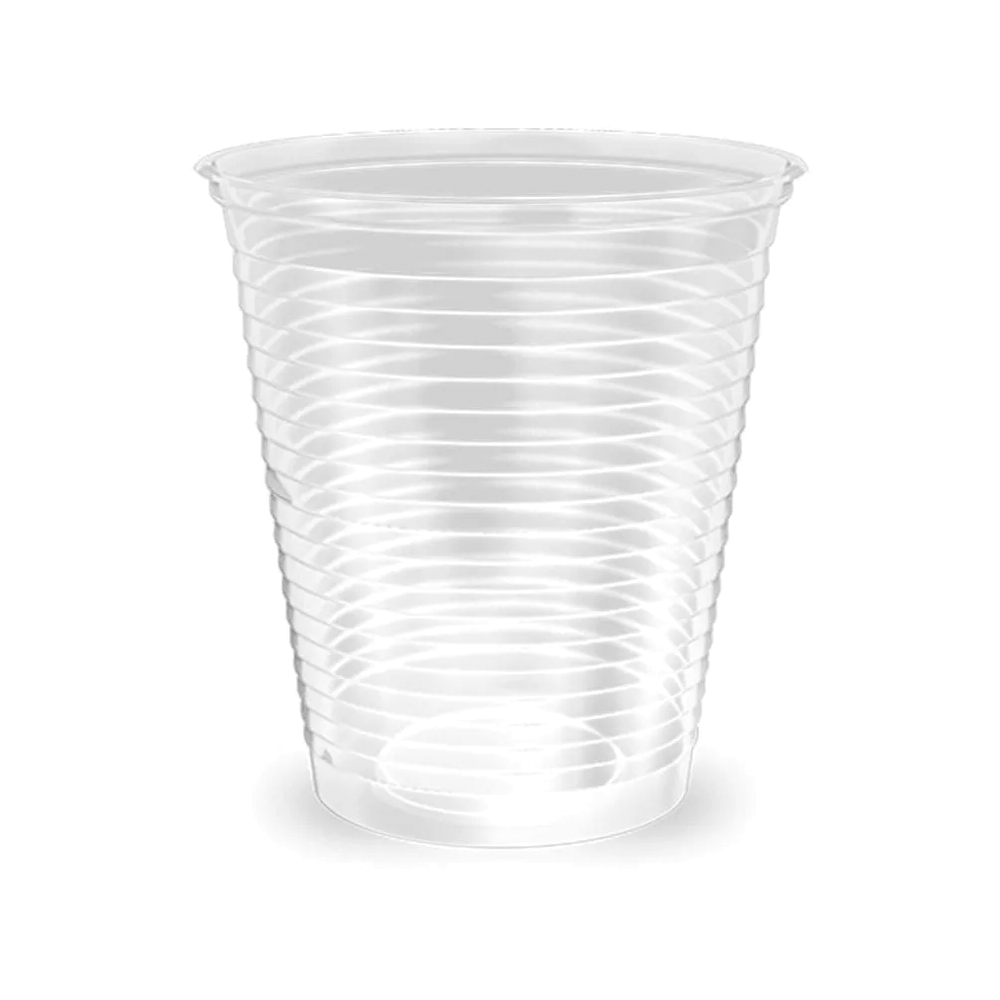 Copo Plástico Transparente – 180ml – 100unid. – Cristalcopo
