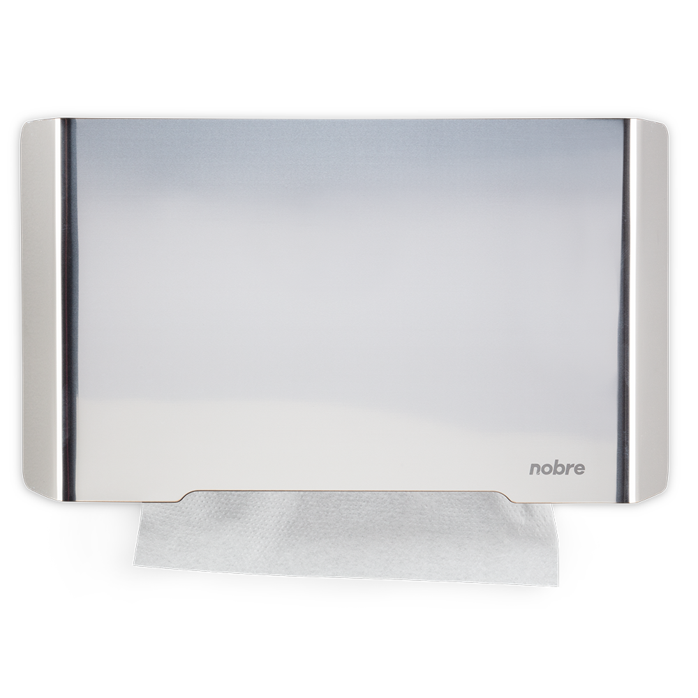 Dispenser p/ Papel Toalha Interfolhas – Inox Polido – Linha Select – Nobre