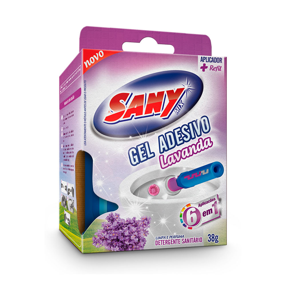 Gel Adesivo – Lavanda – 6 unidades – Sany
