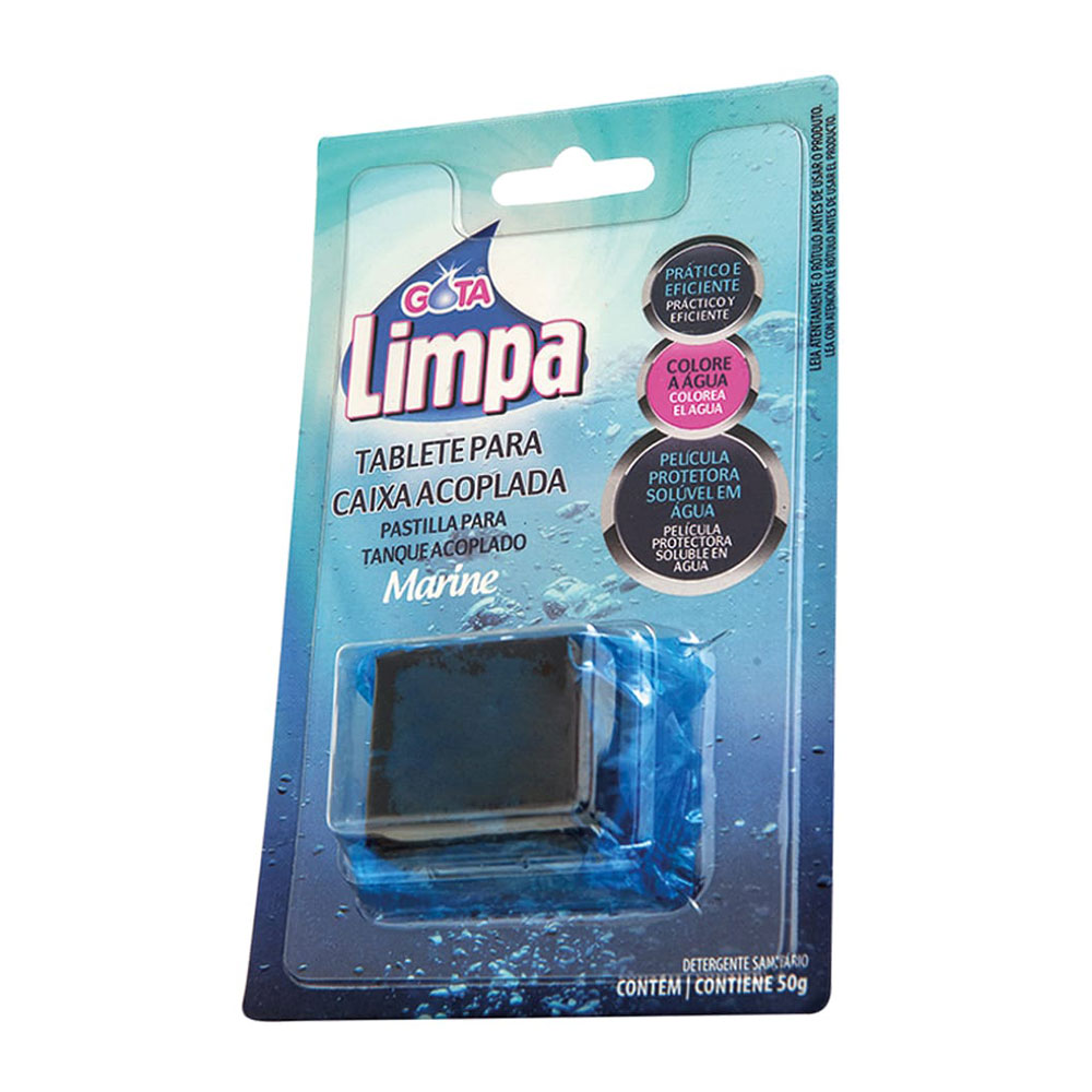 Tablete p/ Caixa Acoplada – Marine – 50gr – Gota Limpa