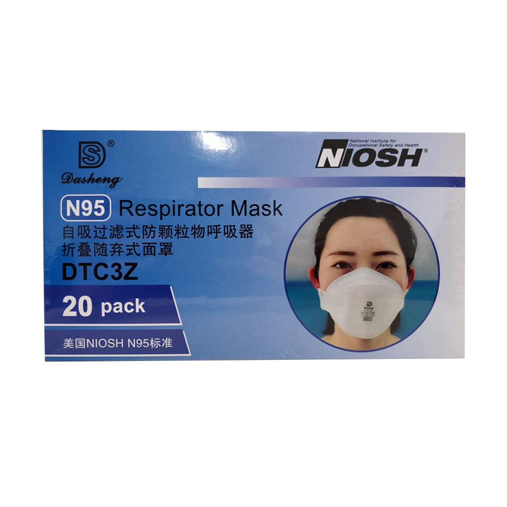 Máscara de Proteção N95 – c/ 20unid. – Dasheng