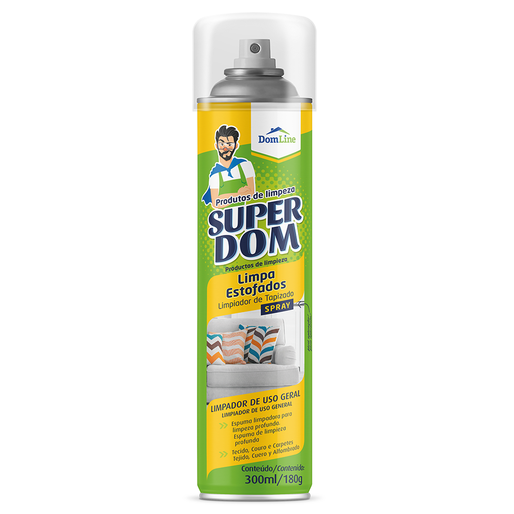 Limpa Estofados – 300ml – Dom Line