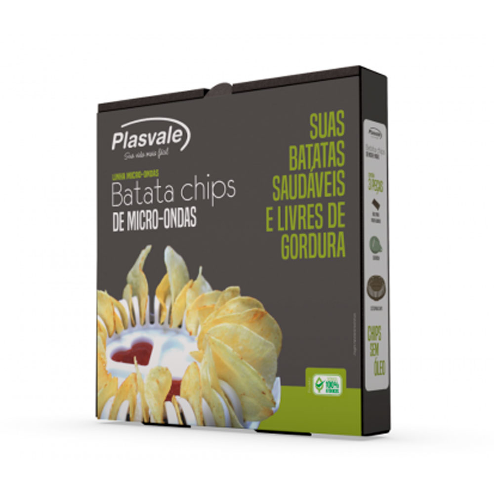 Kit Batata Chips de Microondas – Plasvale