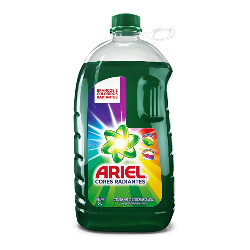 Lava Roupas Líquido – Clássico – 3 litros – Ariel