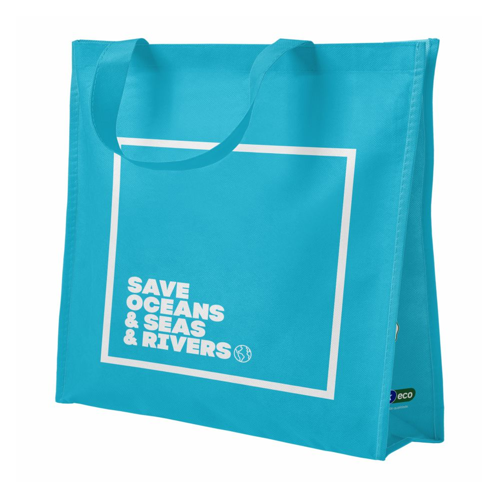 Sacola Reutilizável Ecobag – Salve os Mares – Bompack