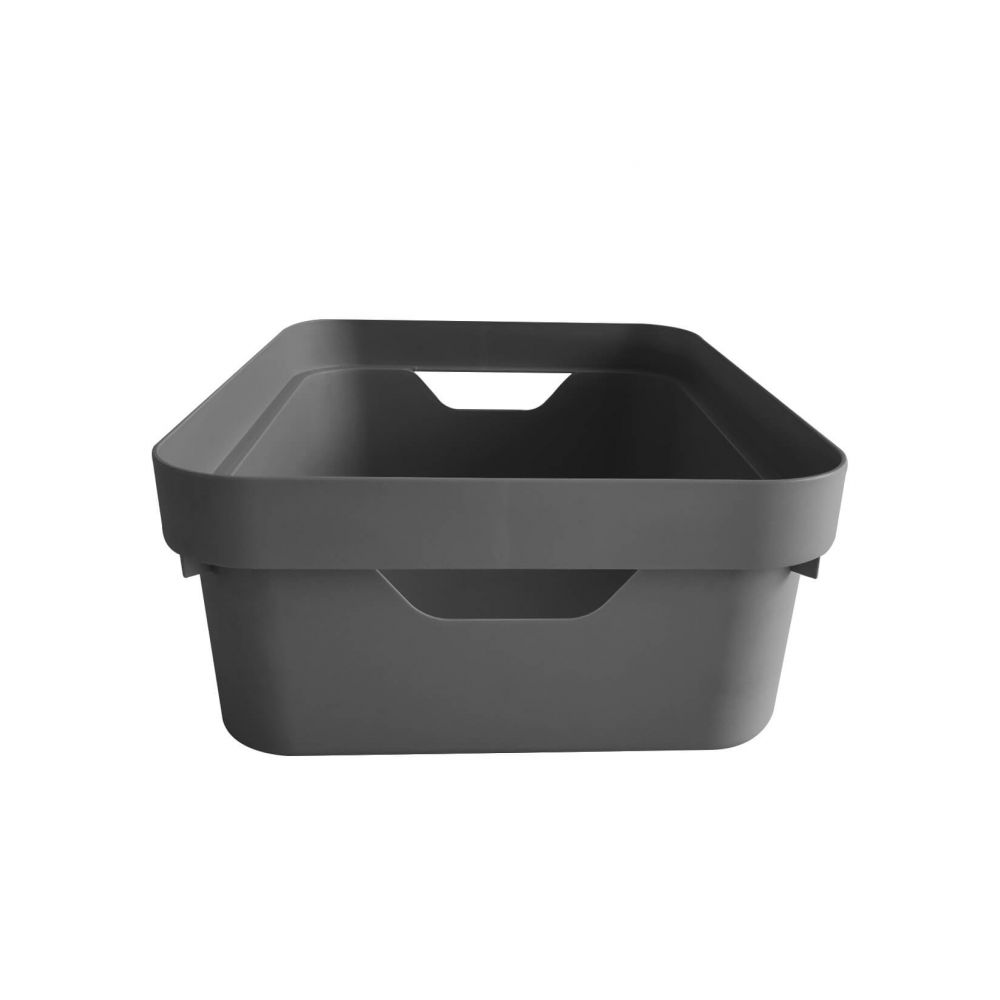 Caixa Organizadora – Cube – Cinza – 10,5 litros – OU