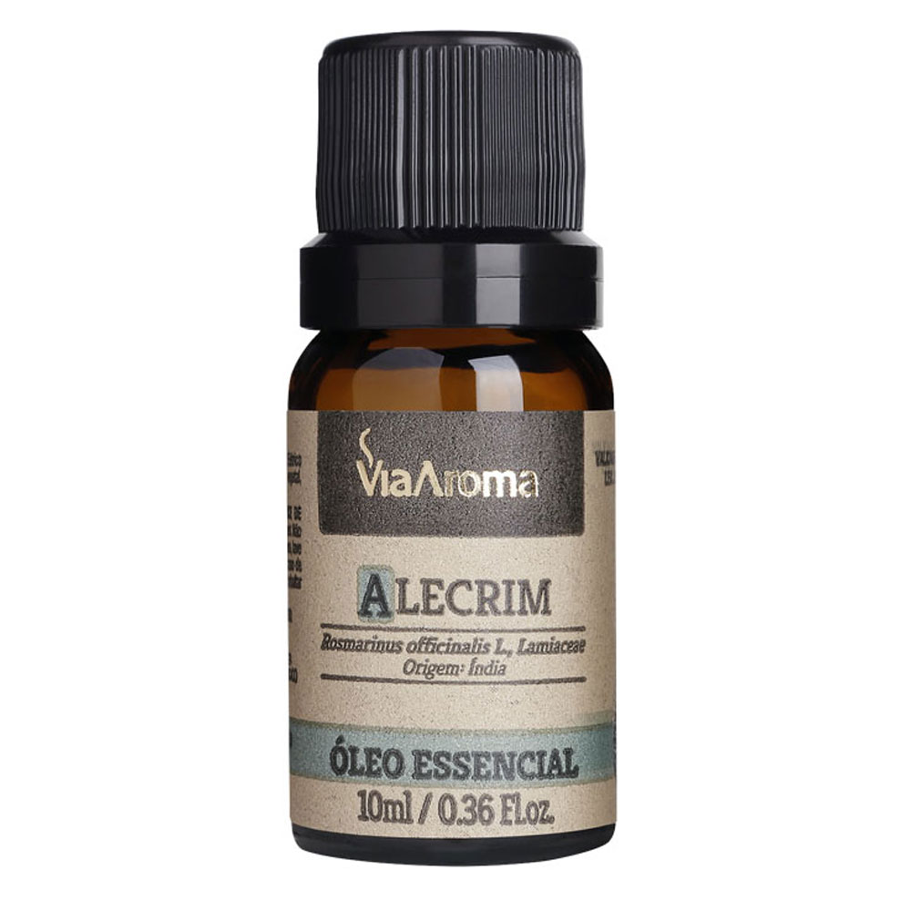 Óleo Essencial – Alecrim – 10ml – Via Aroma