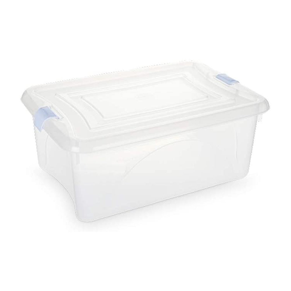 Caixa Organizadora – Transparente – 12,5 litros – Plasvale