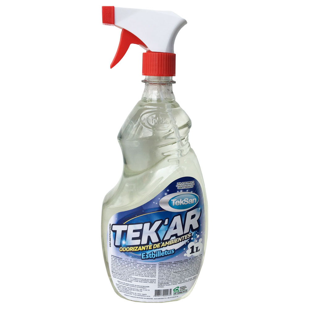 Odorizador de Ambientes e Tecidos – c/ Pulverizador – 1 litro – TekSan