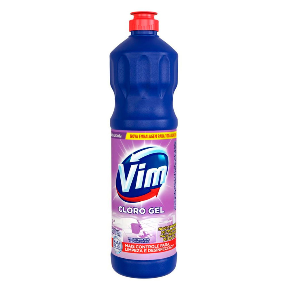 Desinfetante Cloro Gel – Lavanda – 700ml – Vim