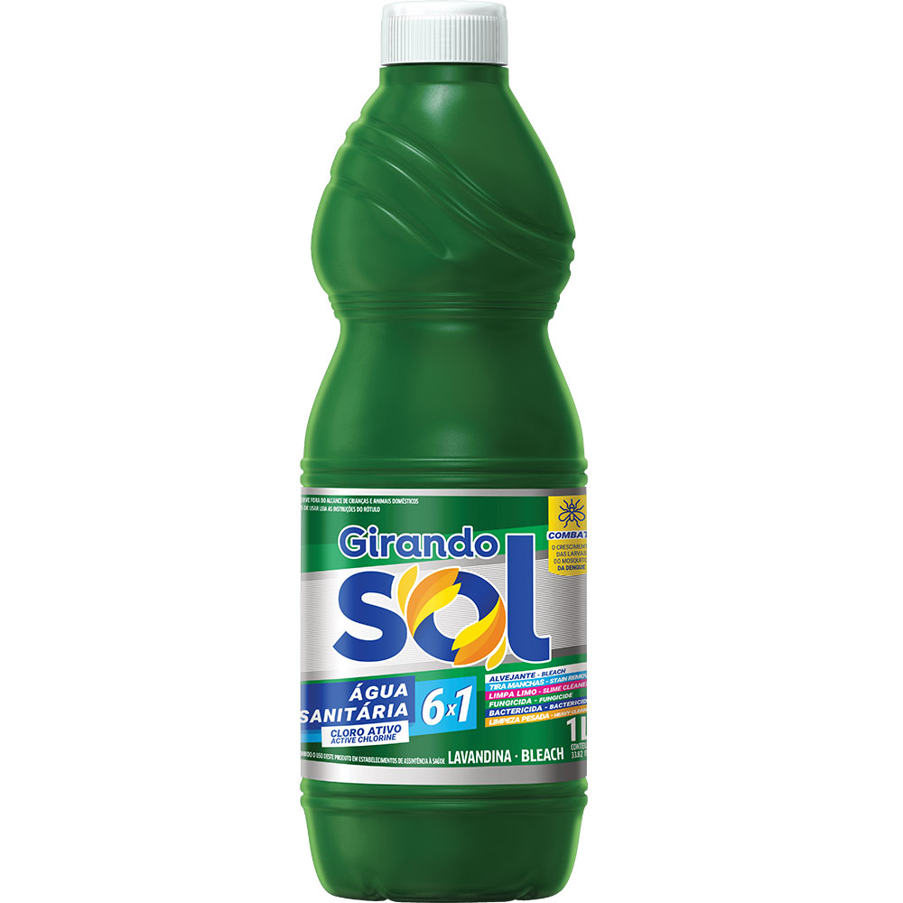 Agua Sanitária – 1 litro – Girando Sol