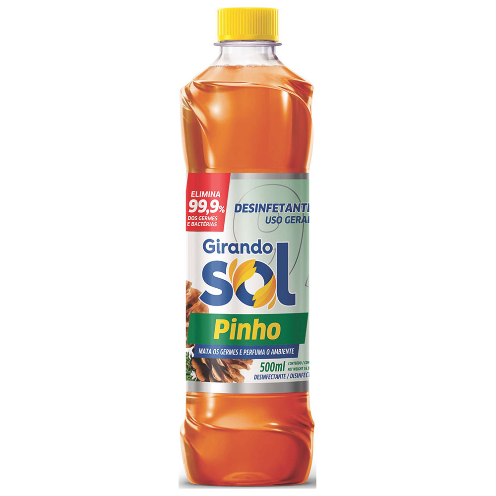 Desinfetante Pinho – 500ml – Girando Sol