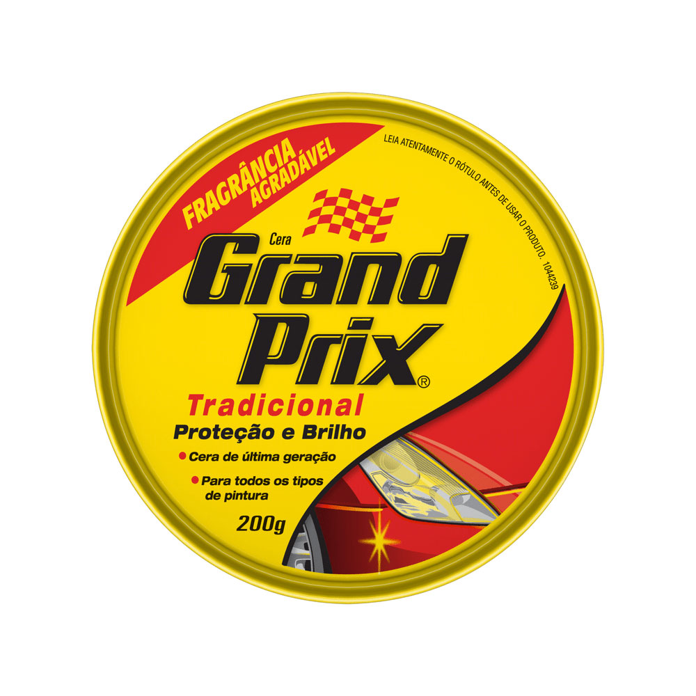 Cera p/ Carro – Tradicional – 200gr – Grand Prix