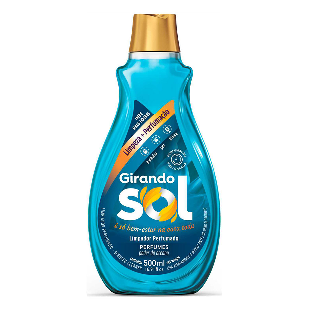 Limpador Perfumado – Poder Oceano – 500ml – Girando Sol